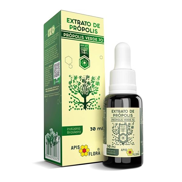 Extrato de Própolis Verde 70% 30ml Apis Flora