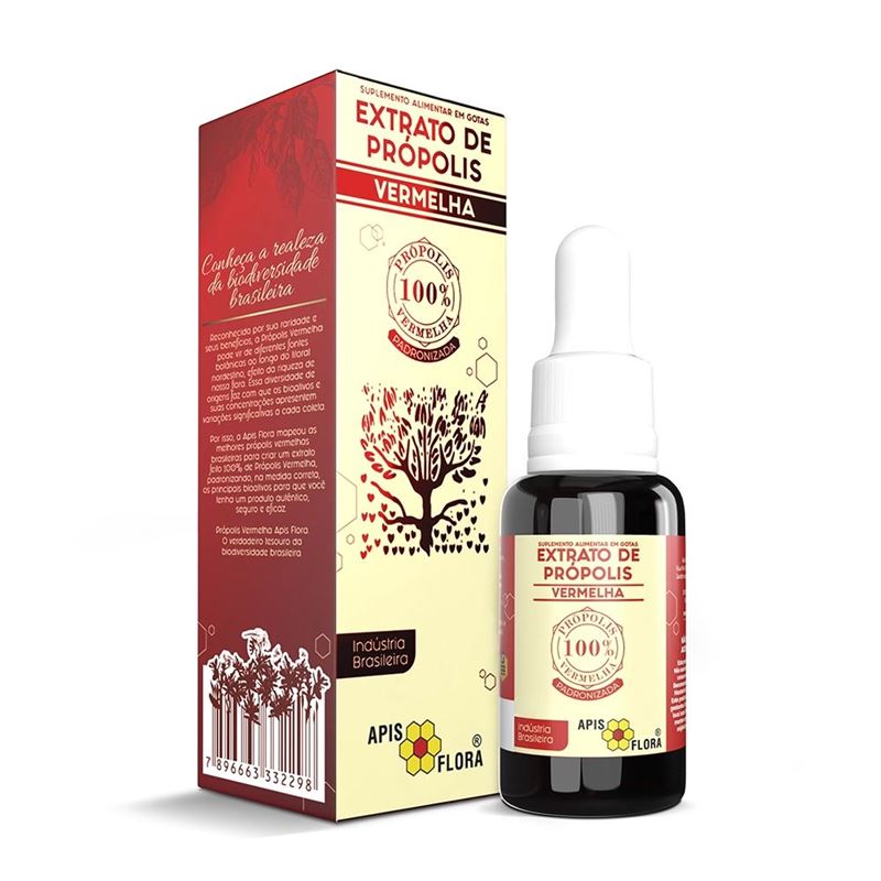 Extrato de Própolis Vermelha 30ml Apis Flora
