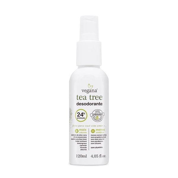 Desodorante Corporal Tea Tree WNF 120ml