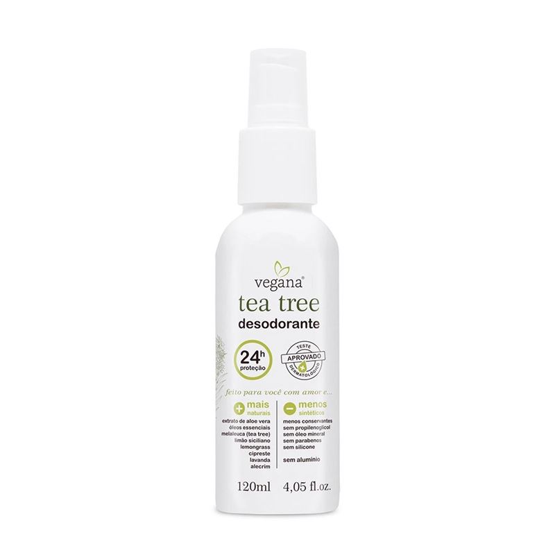 Desodorante Corporal Tea Tree WNF 120ml